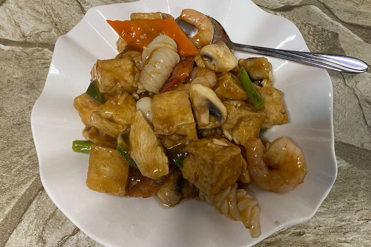 Seafood, Meat, and Tofu Hot Pot