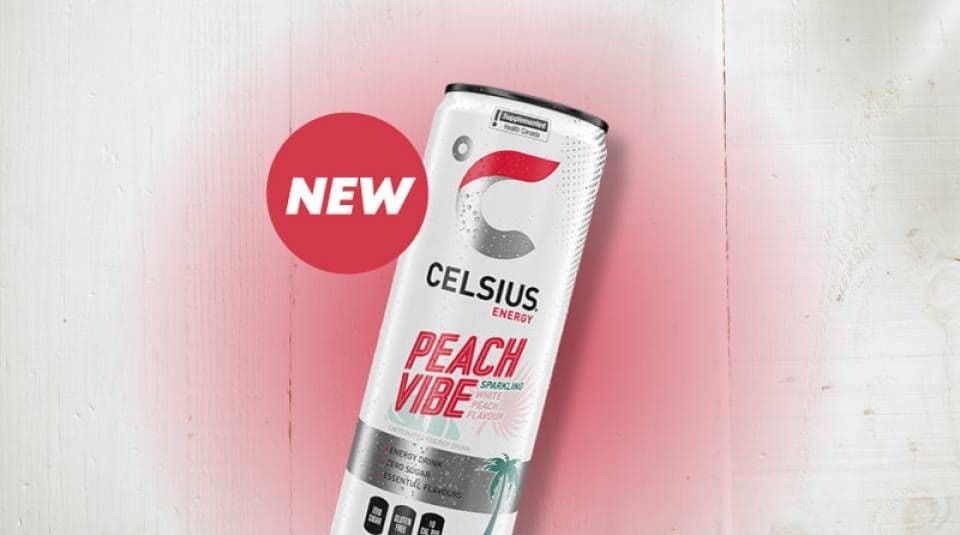 [NEW] Celsius Peach Vibe