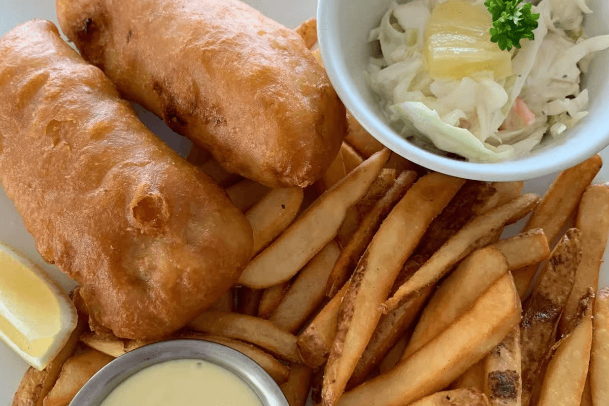Fish (2 pcs) and Chips