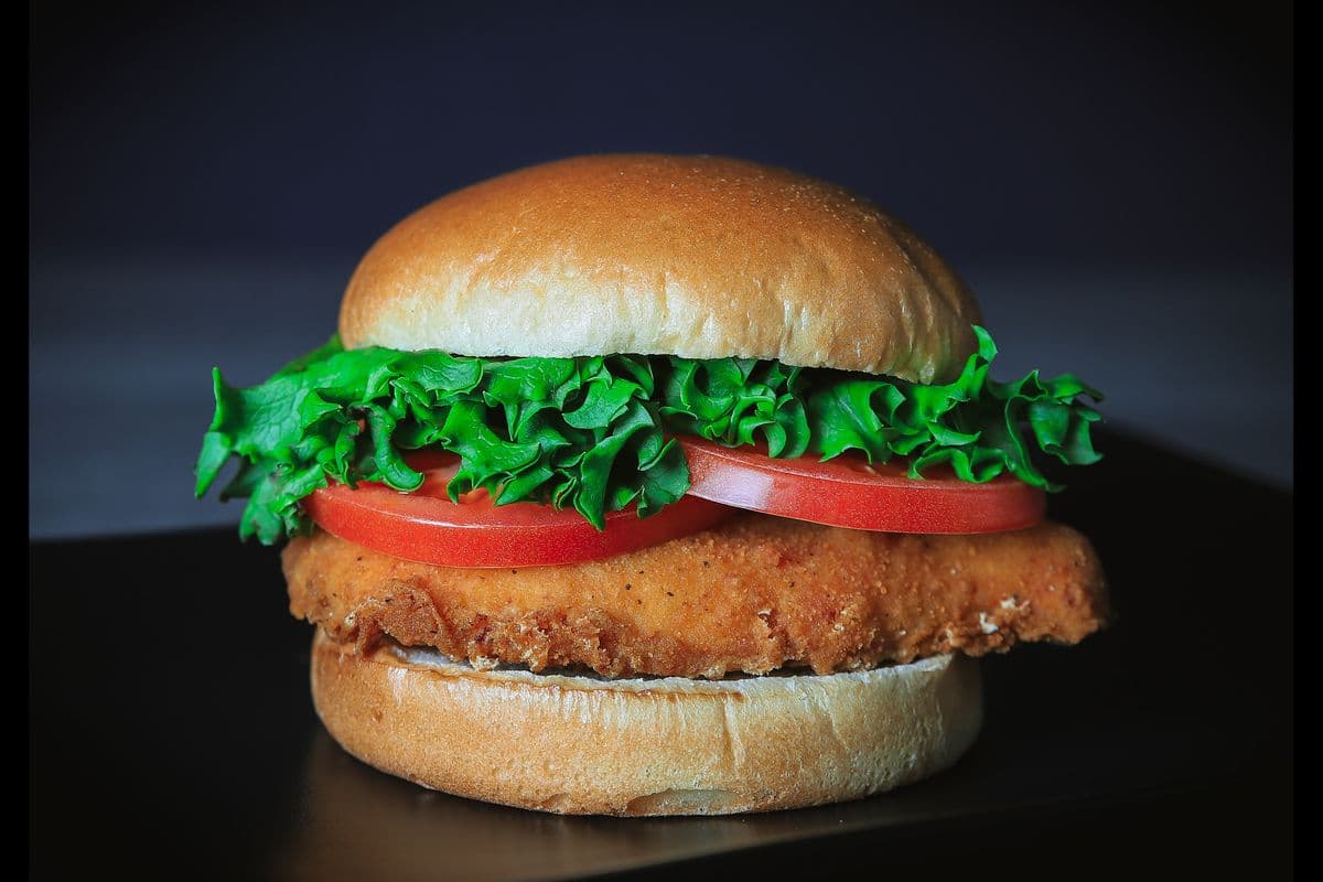 Crispy Chicken on a bun