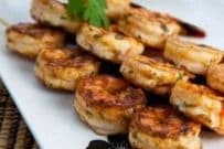 A22. BBQ Shrimp Skewers (3 pcs) 香烤蝦串