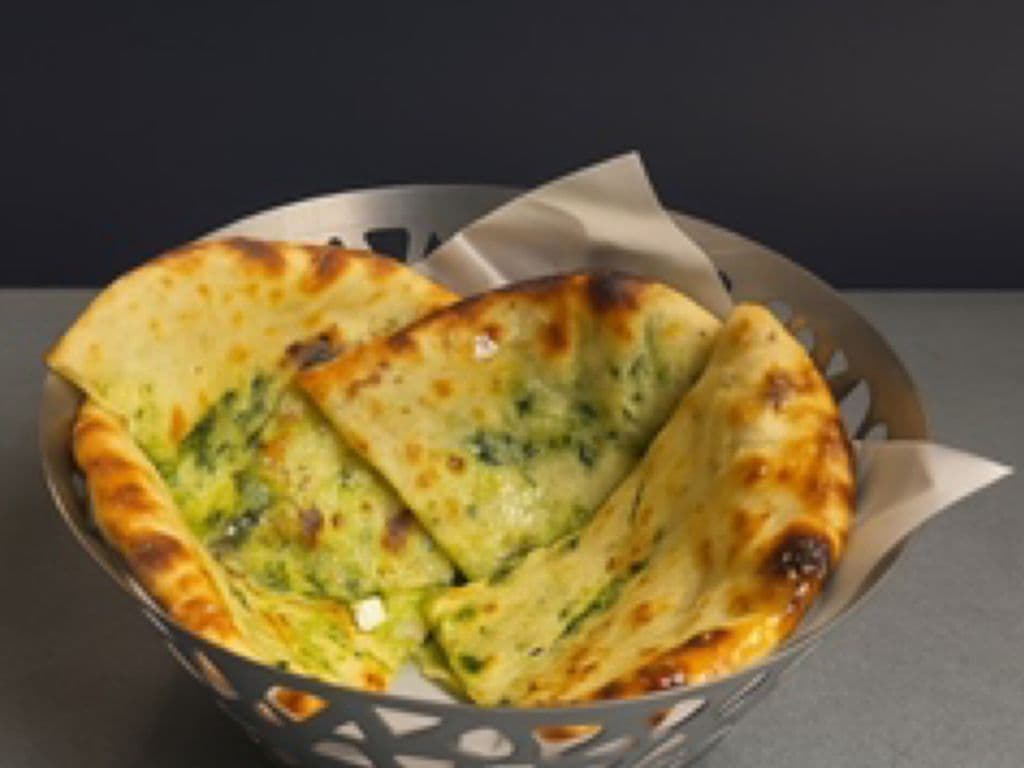 Spinach Cheese Naan