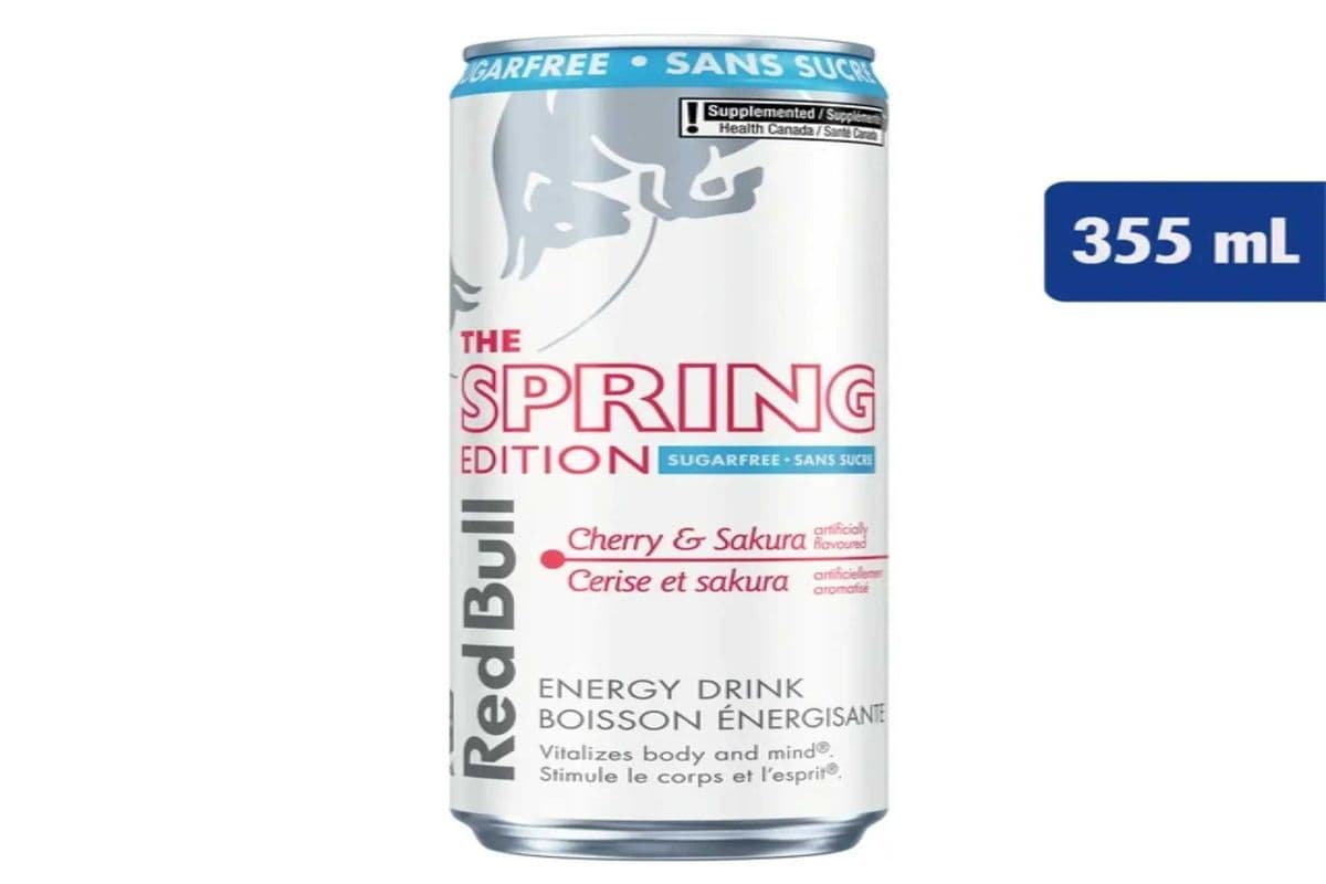 Red Bull Sugar Free Cherry & Sakura 355ml (355 ml)
