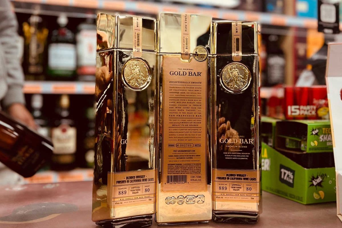 GOLD BAR AMERICAN WHISKEY (1 x 750ml)
