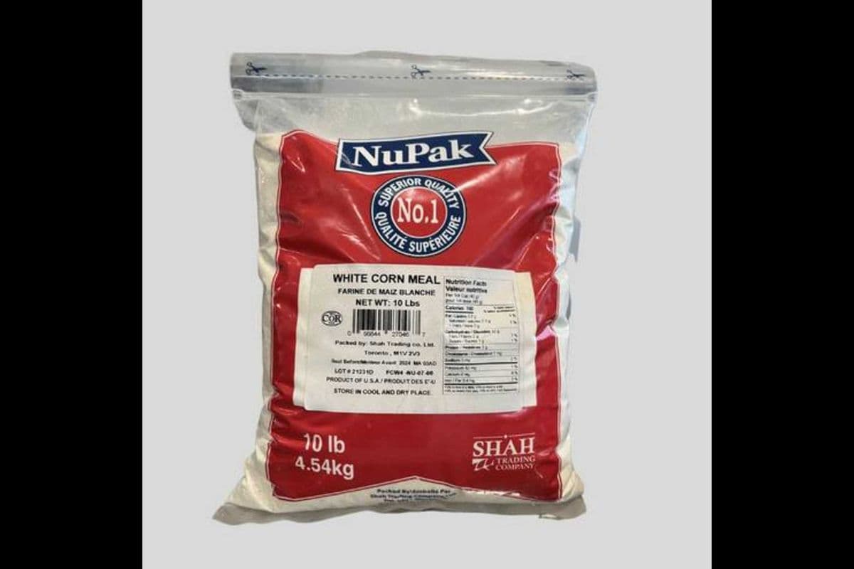 Nupak White Corn Meal (5 lbs)
