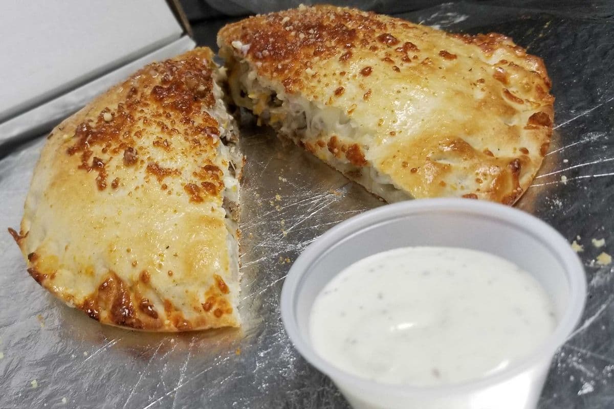 Donair Folded Pizza