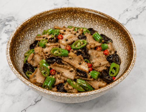 Spicy Pork & Chili Rice  / 辣椒炒肉饭 