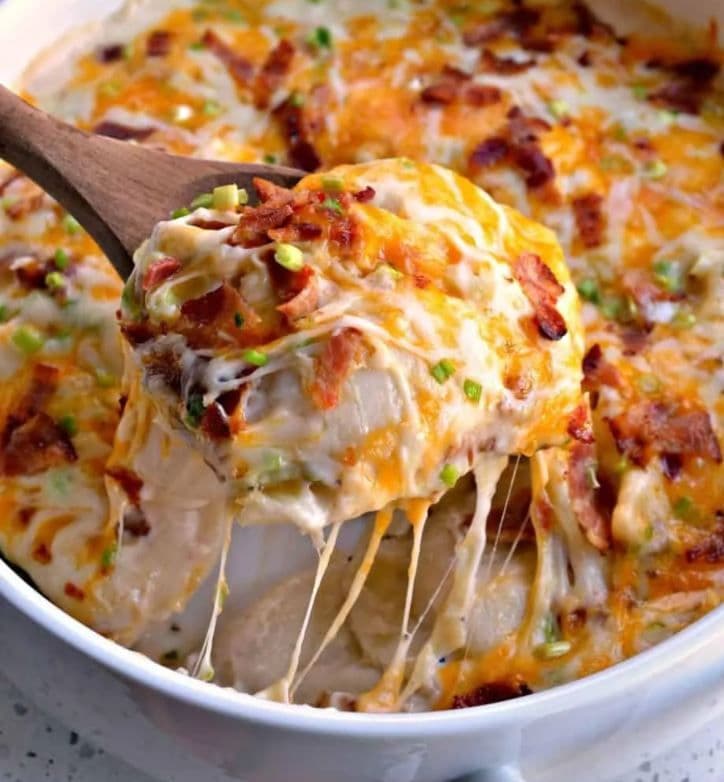 Bayside Cheezy Perogies Casserole