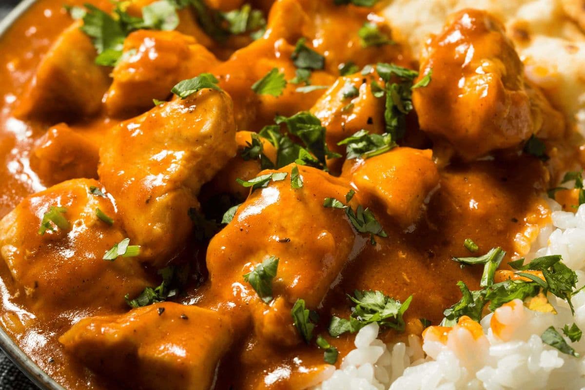 Chicken Korma And Masala Rice Bowl