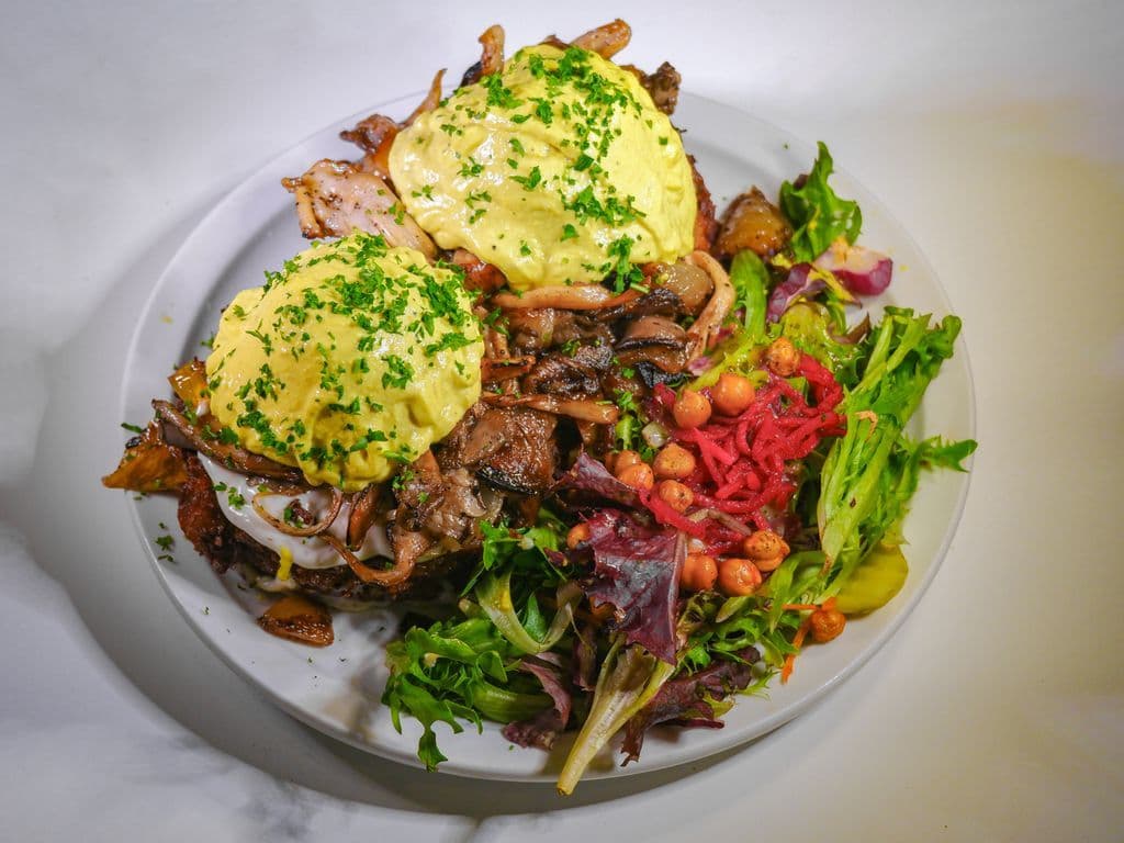 ChickSteak Latkes Benecheck