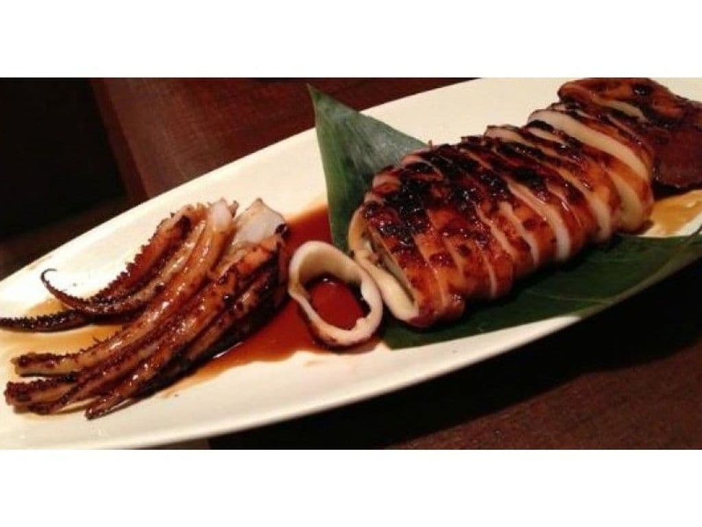 Ika Yaki (Grilled Whole Squid)