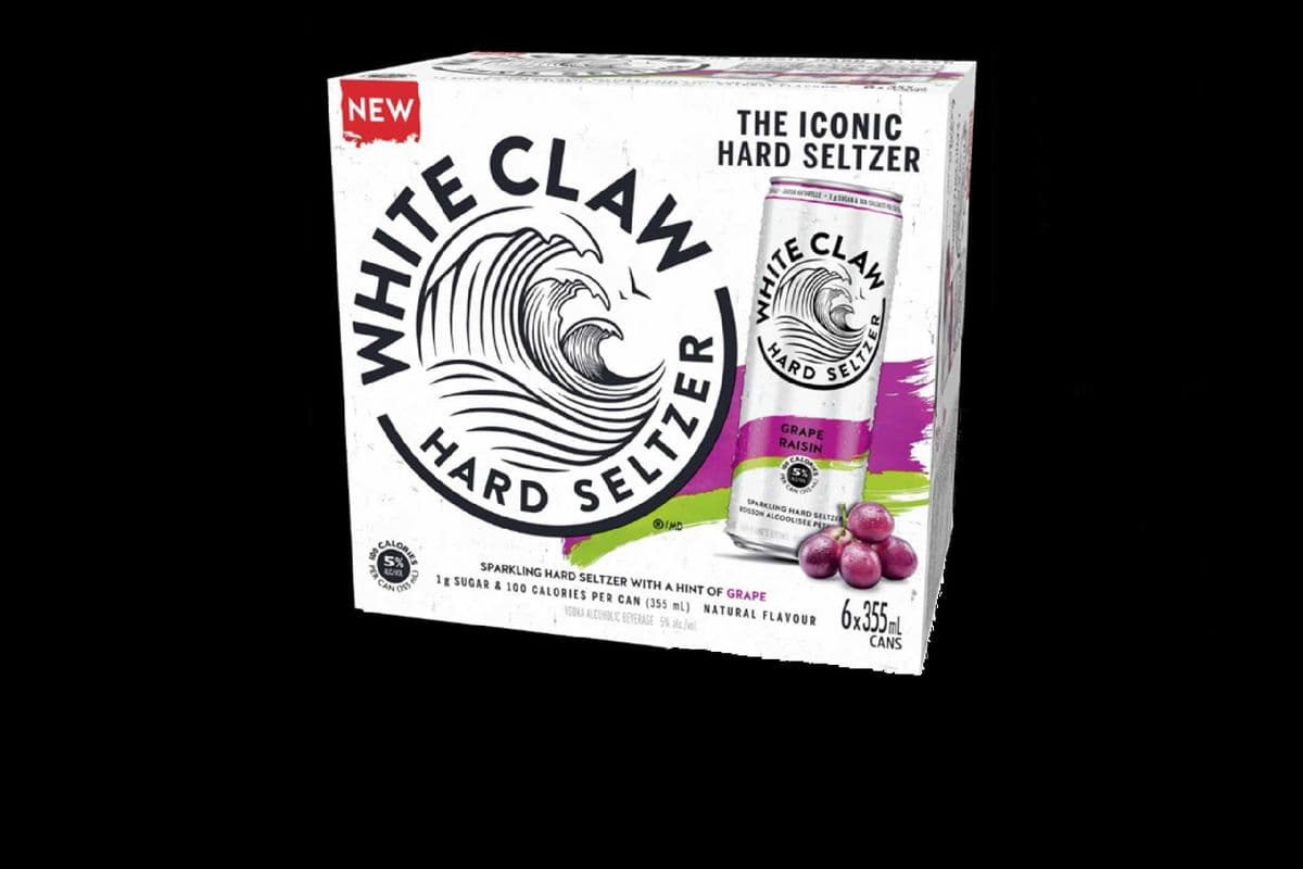 White Claw Grape (6 x 355ml cans)