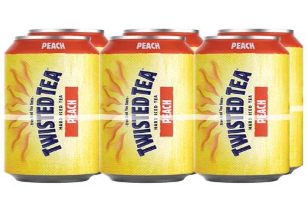Twisted Tea Peach 6 Can (6 x 355 ml)