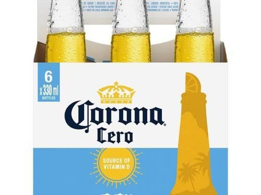 Corona Cero 0% Bottle, 6 x 330ml