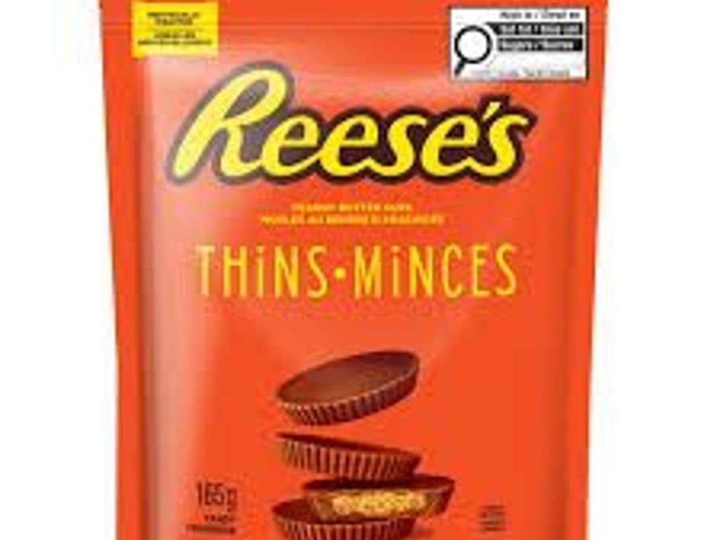 REESE'S THINS MILK CHOCOLATE & PEANUT BUTTER 165G