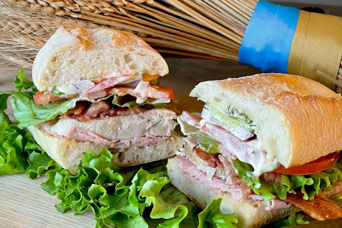 Baba’s Clubhouse Sandwich