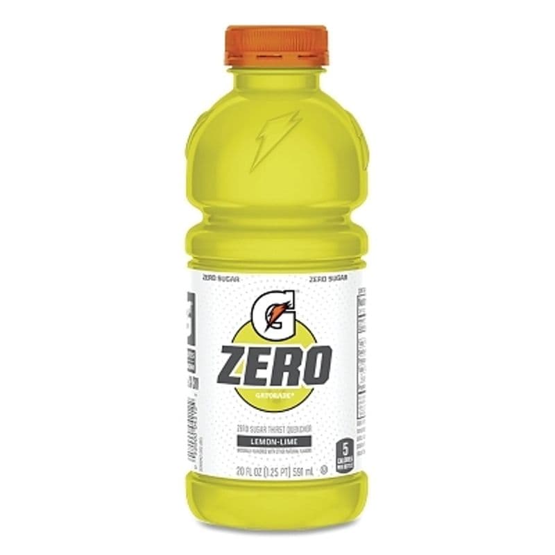 G Zero Gatorade Boisson Pour Sportif Citron Lime 591ml/ G Zero Sports Drink Lemon Lime591ml