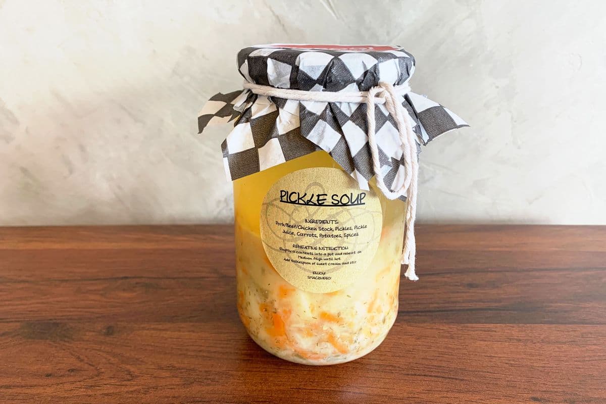 Jar - Pickle Soup