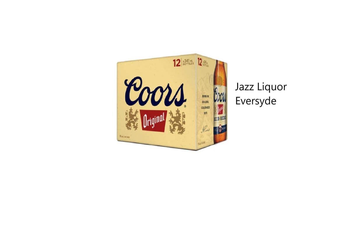 COORS ORIGINAL BOTTLES (1 x 12×341ML)