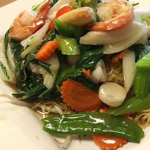 Cantonese Chow Mein / 广东炒面
