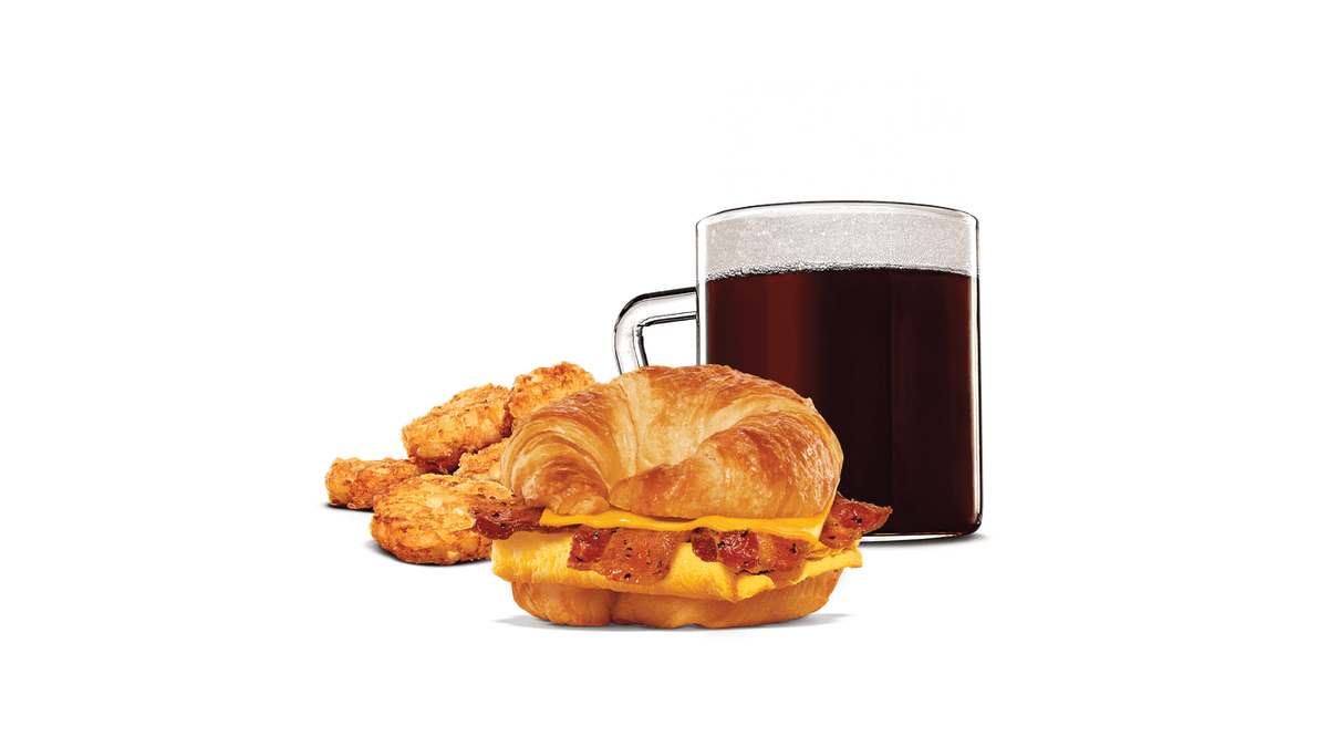 Maple Bacon Croissan’wich® Medium Combo