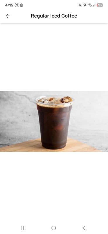 Regular Iced Coffee