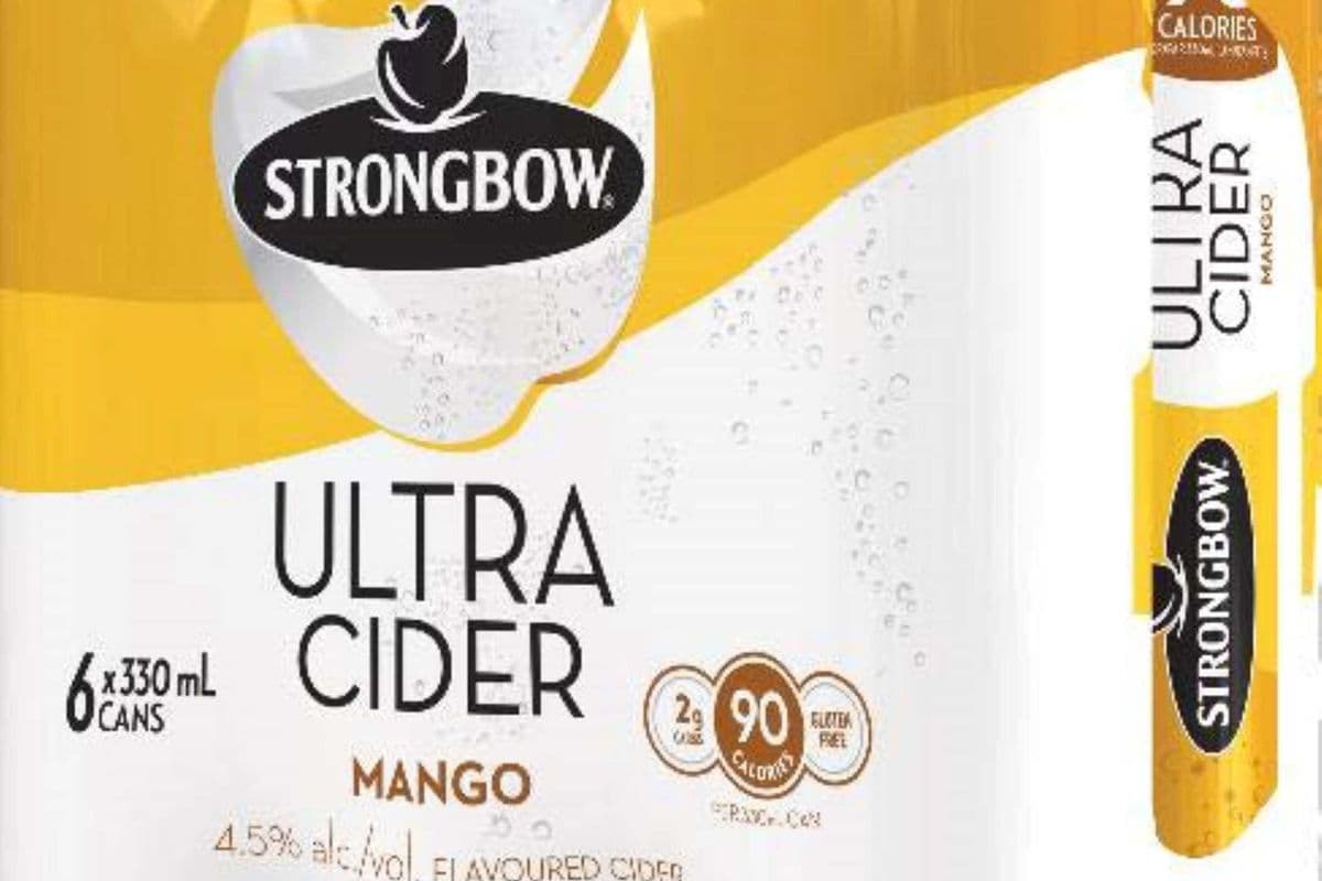 STRONGBOW ULTRA MANGO (6 PACK) (6 x 330ML CAN)