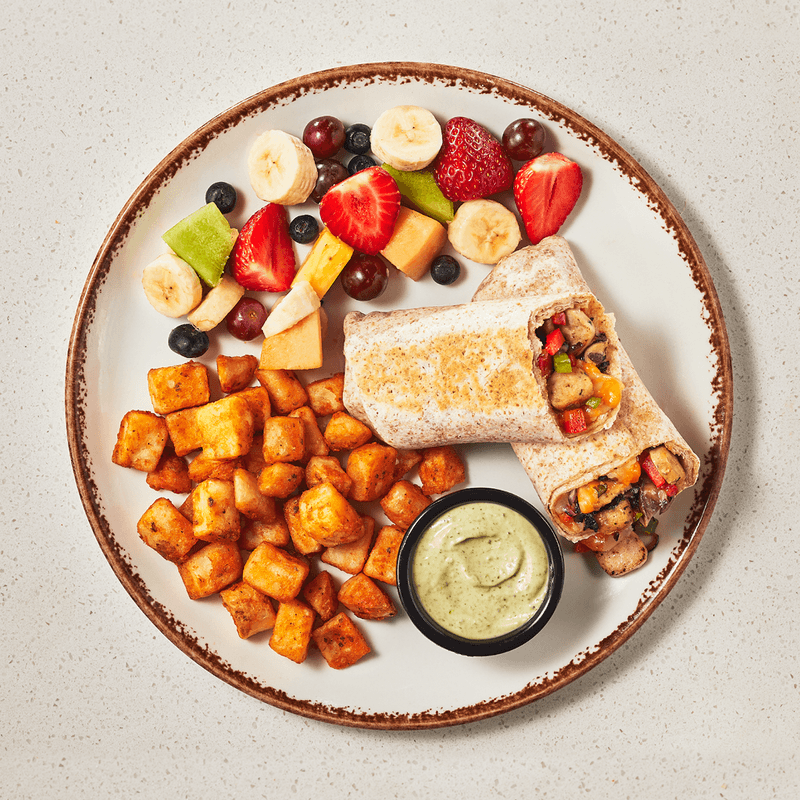 Wrap saucisse de Poulet et Parmesan B&F / B&F Chicken sausage Wrap