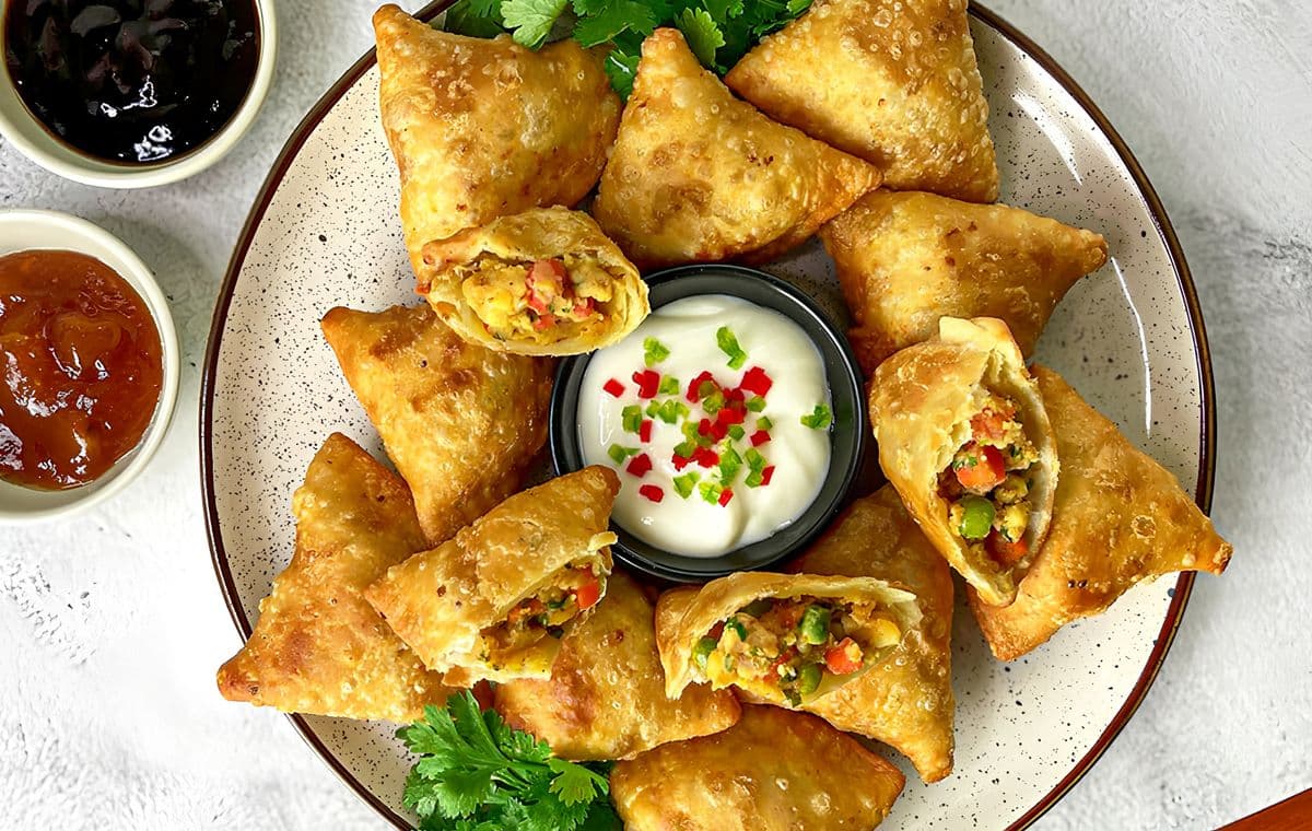 Mini Vegetable Samosa (3 pcs)