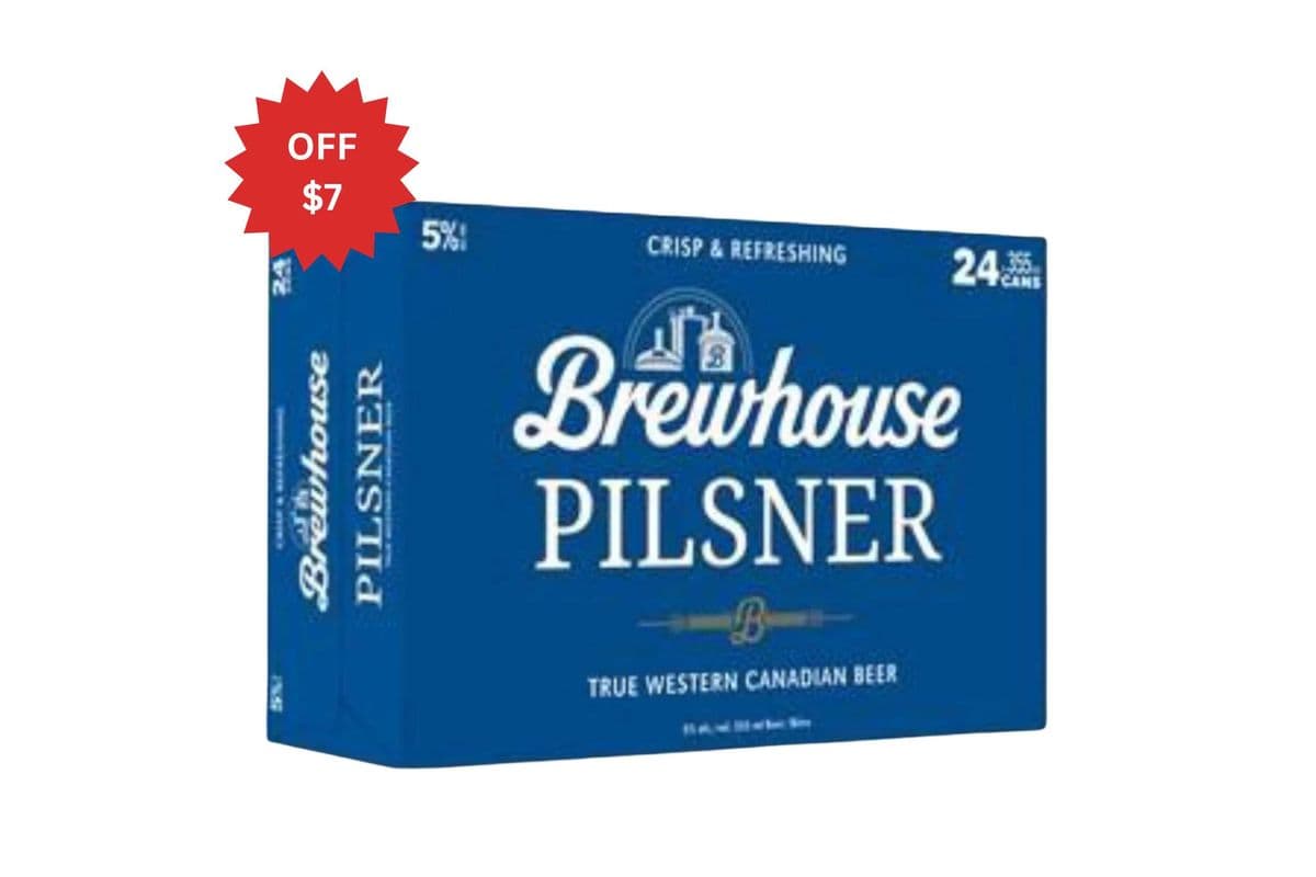 Brewhouse Pilsner (24 x 355 ml Can)
