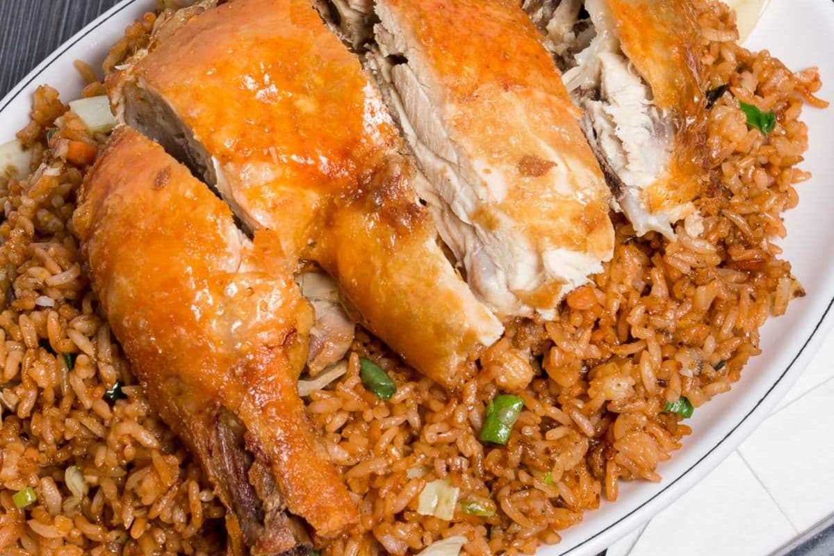 Fried Chicken with Fried Rice Party Tray
