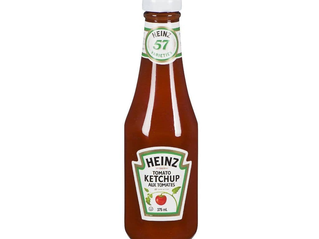 HEINZ KETCHUP 375ML (GLASS BOTTLE)
