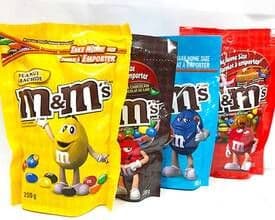 M&M's Candy Bag (120 g)