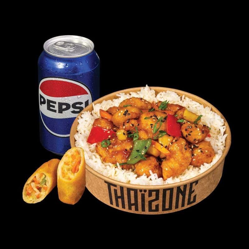 Poulet Tao à l'orange Trio / Orange Chicken Tao Trio