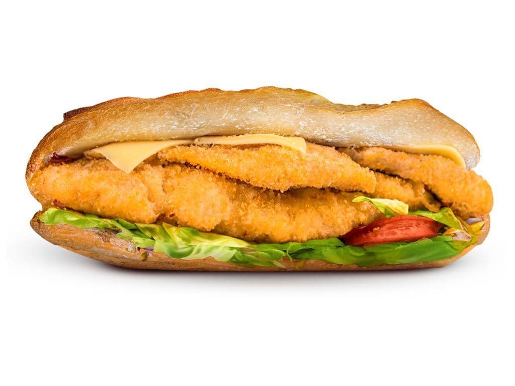 Baguette Poulet Croustillant/ Crispy Chicken Baguette 