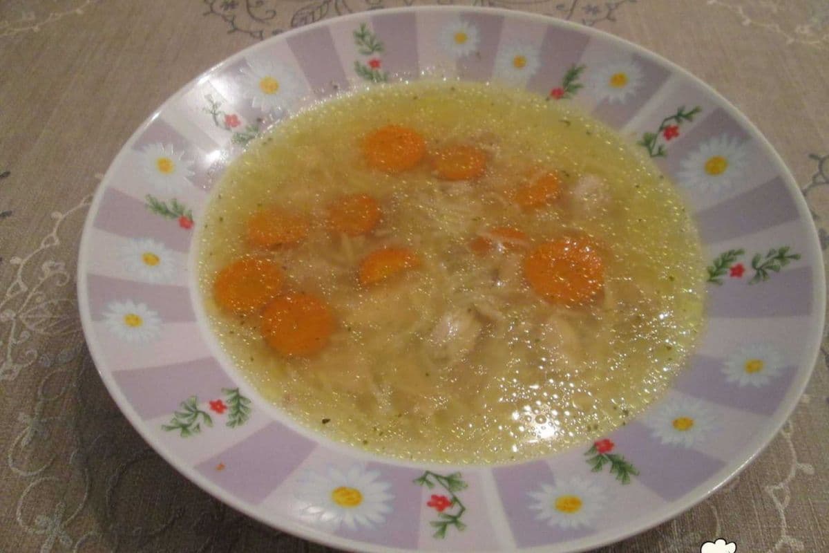 Chicken noodle soup.