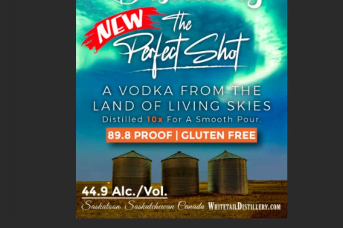 WHITETAIL VODKA 44.9% 1.75L (1 x 1750ML)
