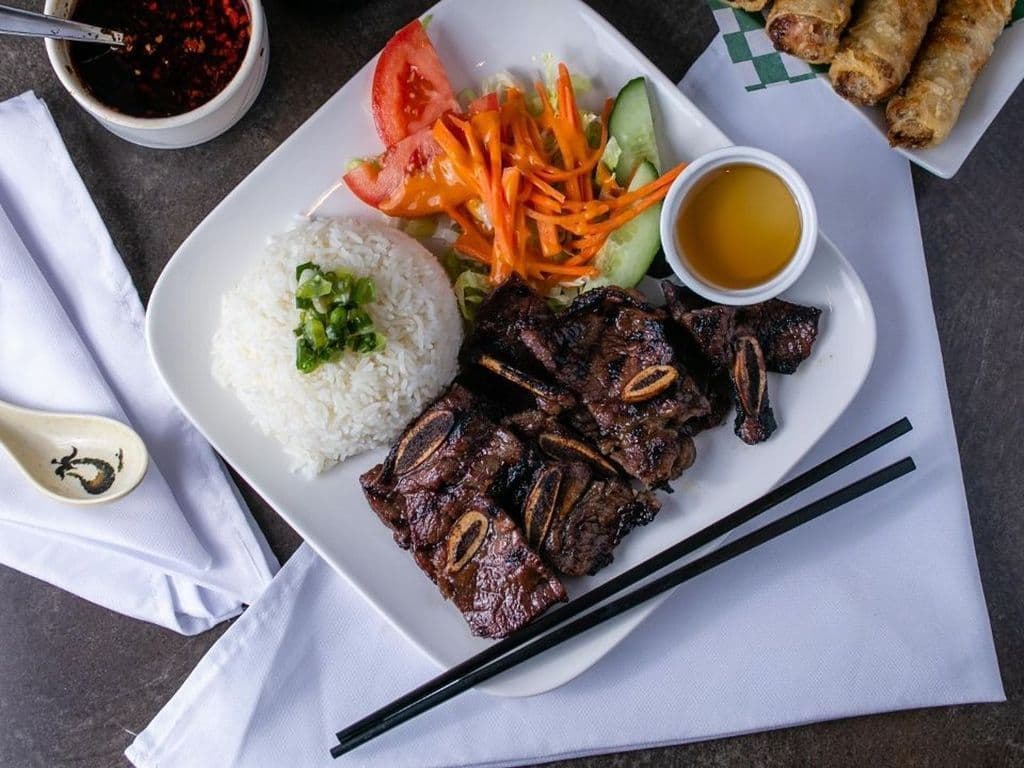 32. Korean Style Beef  Ribs Bulgogi
