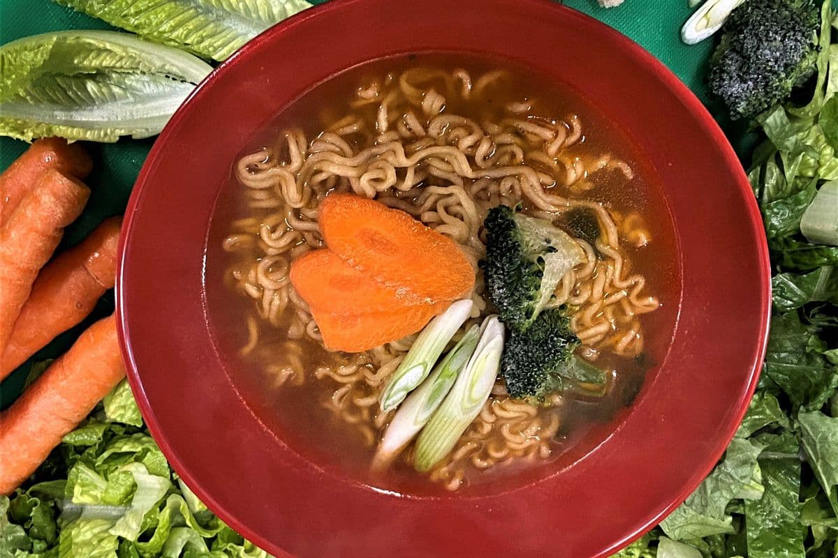 Ramen coréen (Légumes) / Korean ramen (Vegetable)