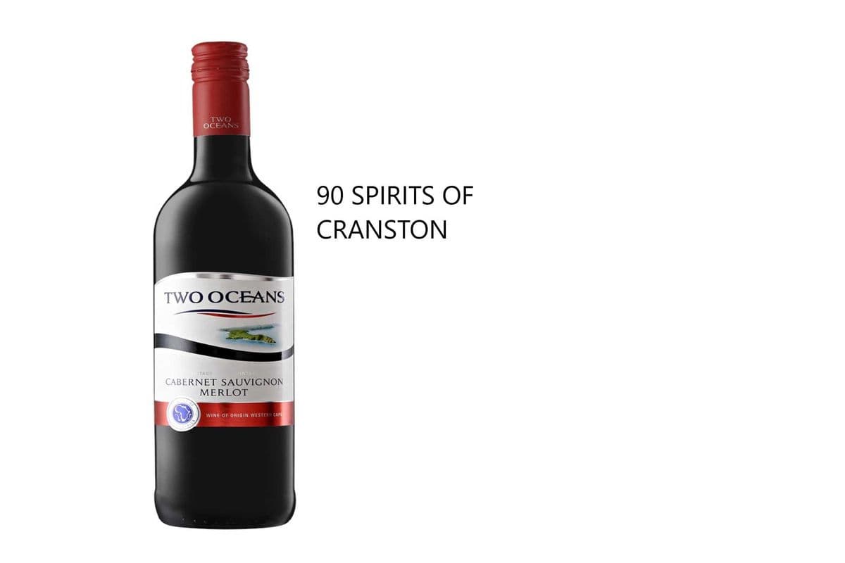 TWO OCEANS CABERNET SAUVIGNON /MERLOT 750ML (1 x 750ML)