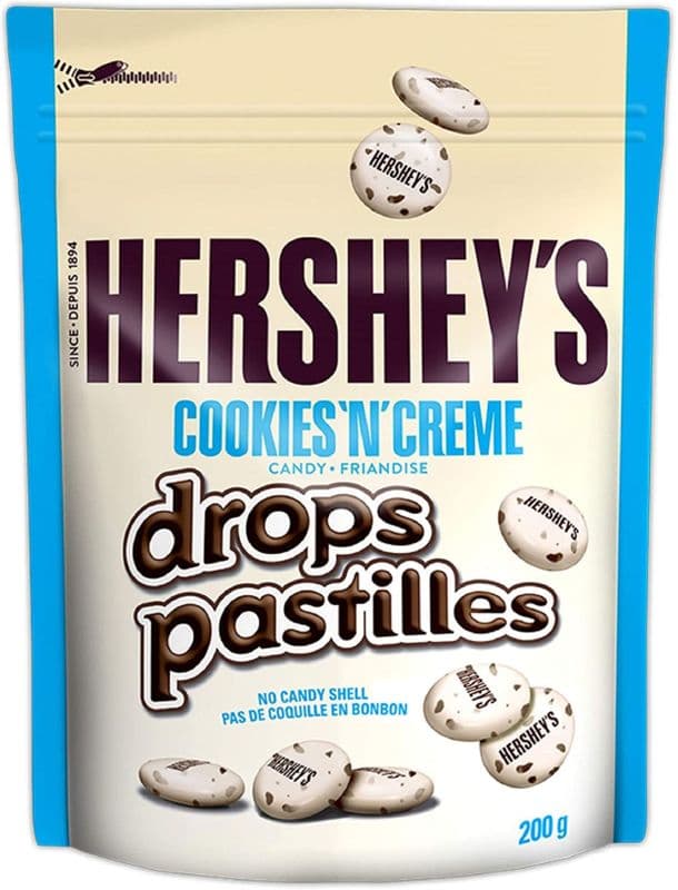 Hersheys Cookie and Cream Drops (200 g)
