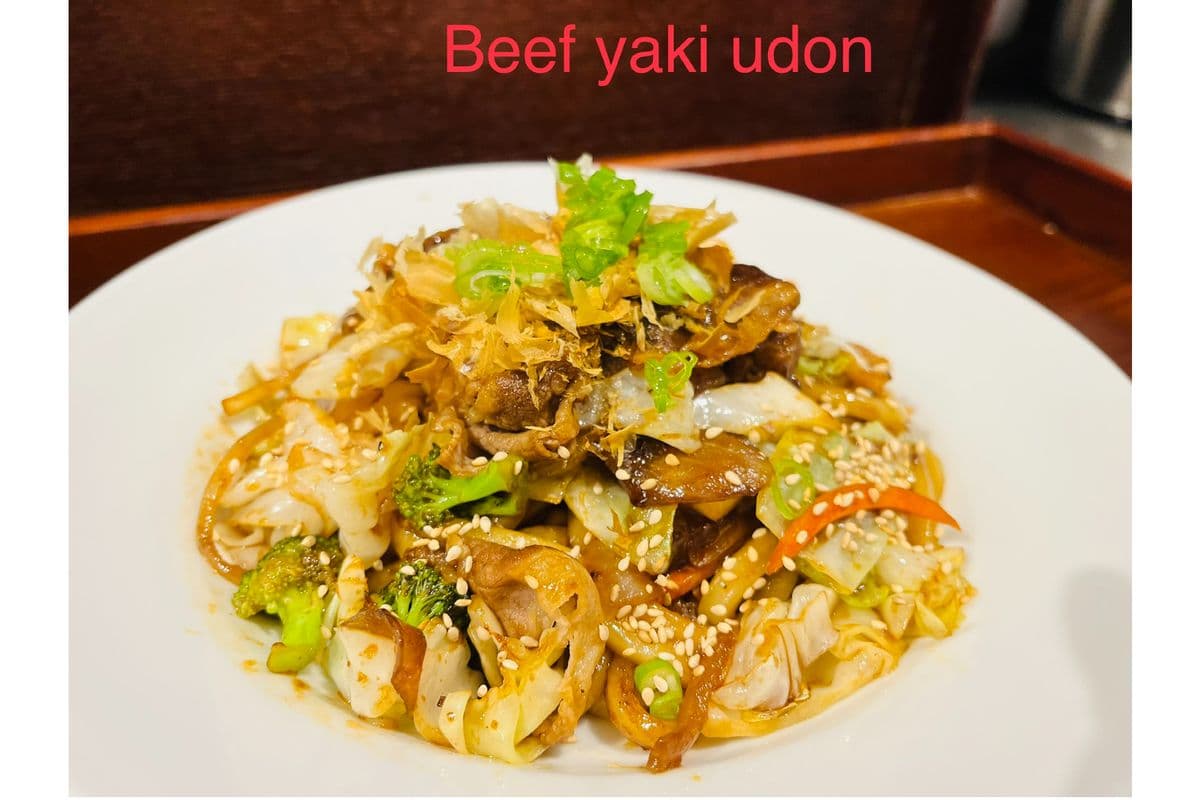 Beef Yaki Udon