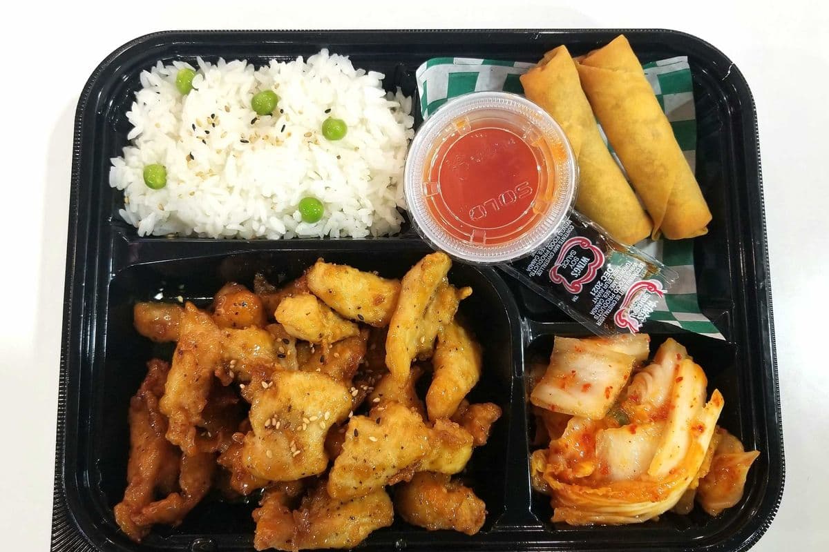Honey Garlic Chicken Combo Box
