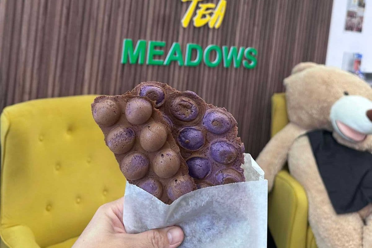 Ube Bubble Waffle (Plain)