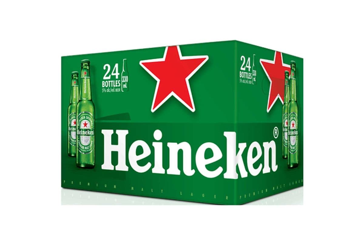 Heineken (24 x 355 ml Bottles)