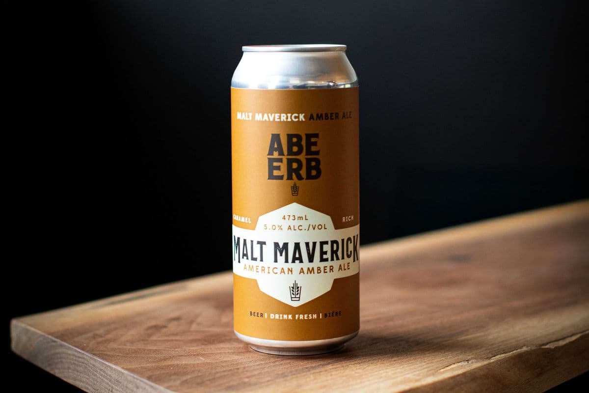 Malt Maverick Amber Ale Can Beer (1 x 473 ml)