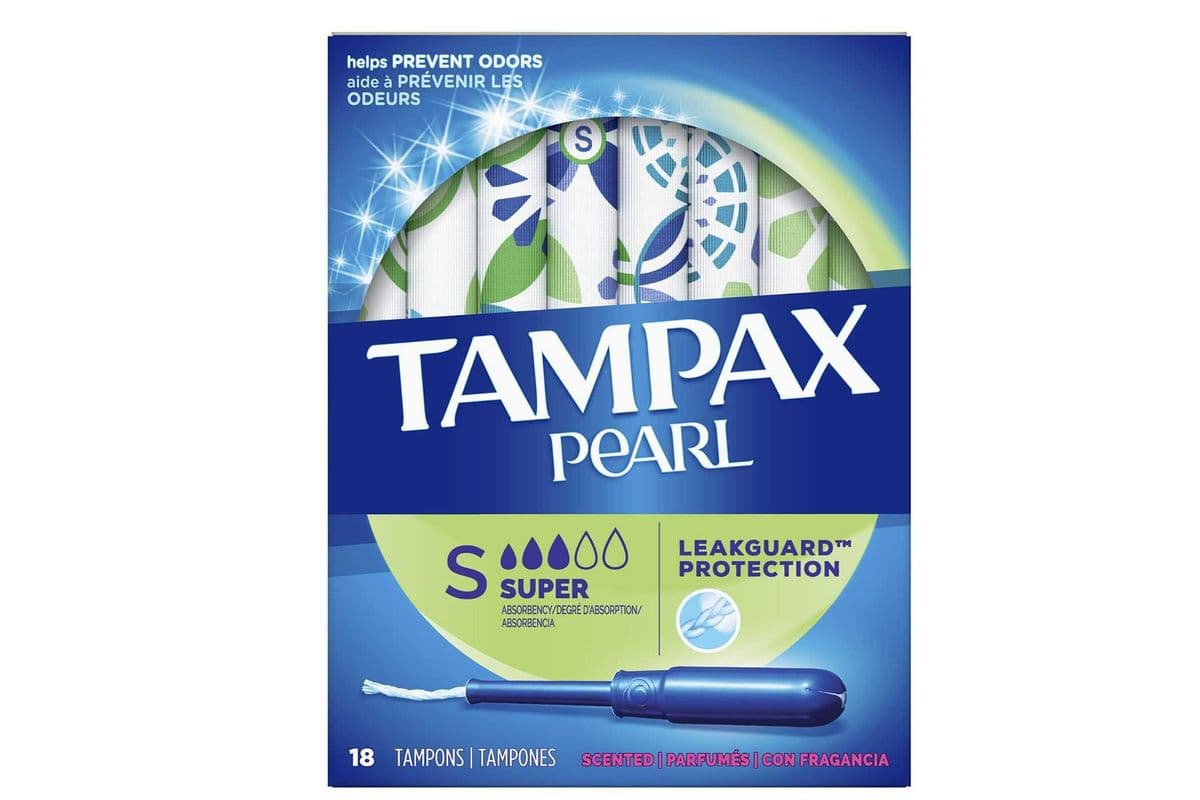 Tampax Radiant, Super Absorbency (14 count)