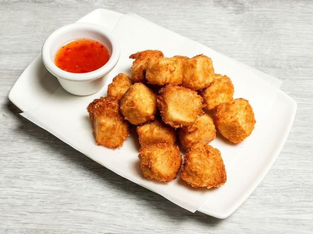 Garlic Tofu Bites