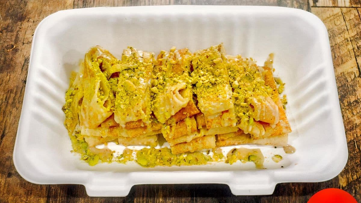 Halva Tahini et Pistaches / Halva Tahini and Pistachio (Crêpe)