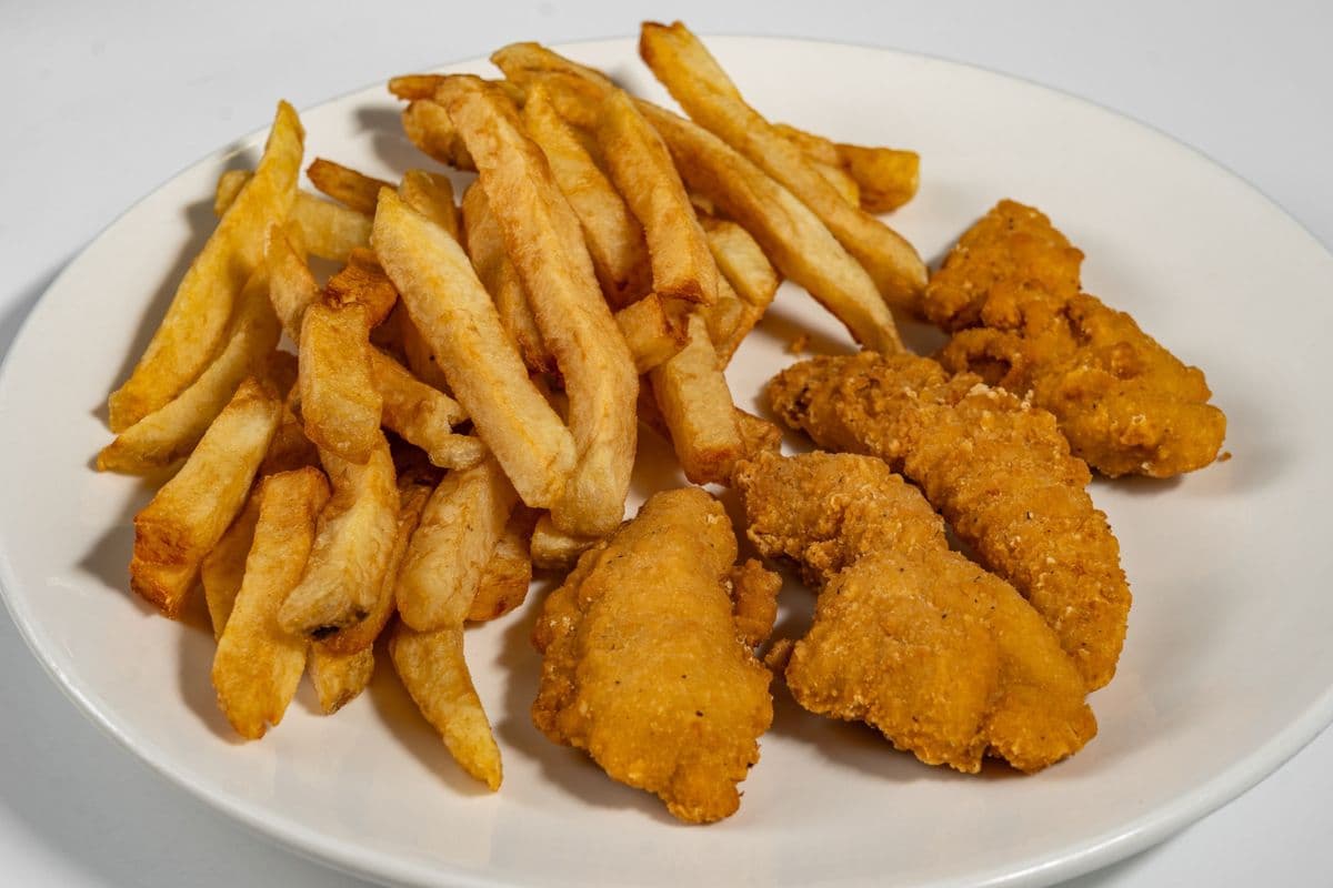 Chicken Fingers & Chip (4 pcs)